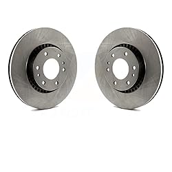 Front Disc Brake Rotors Pair For Chevrolet
