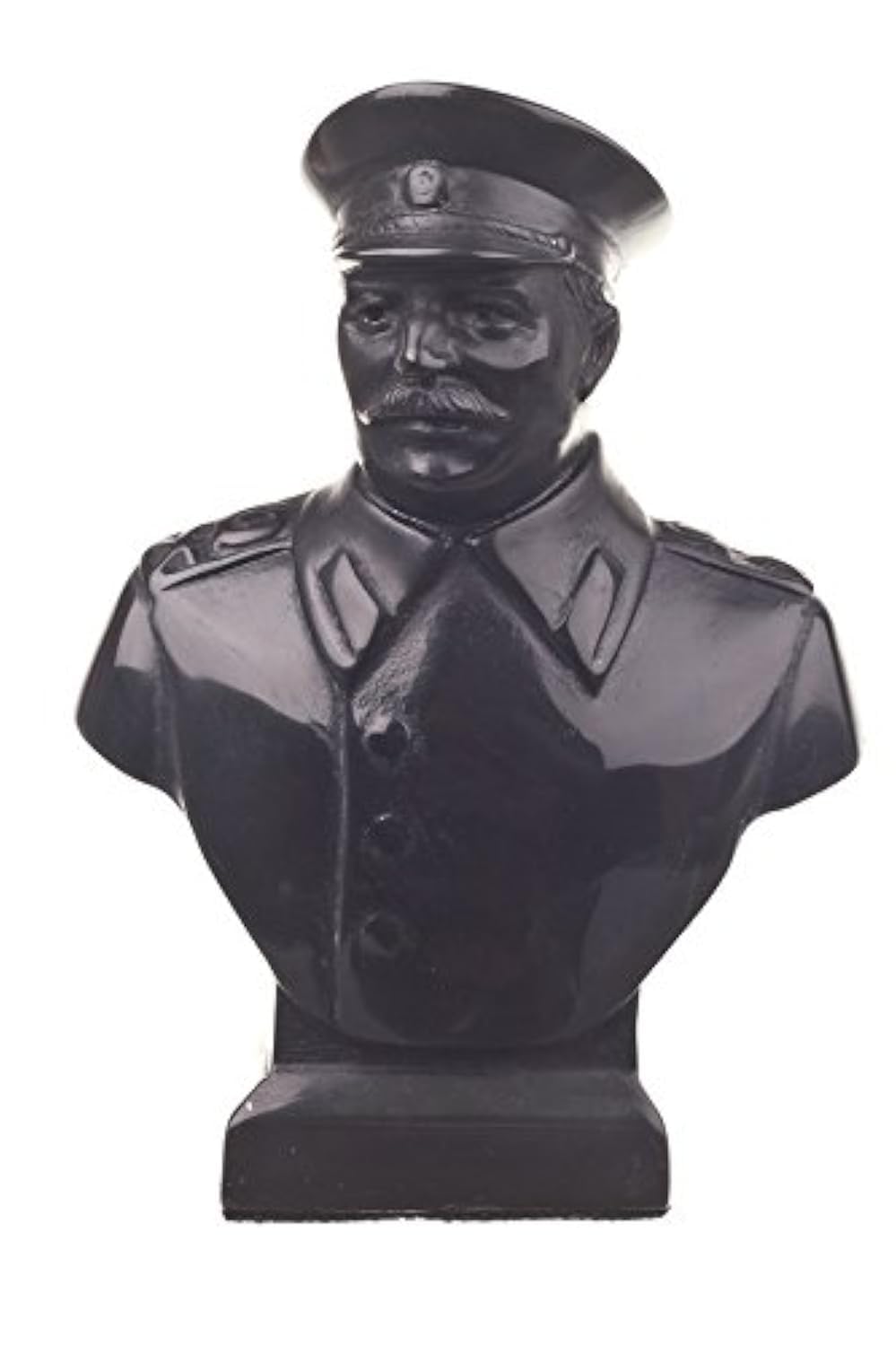 danila-souvenirs Soviet Russian USSR Leader Joseph Stalin Stone Bust Statue Sculpture 12 cm