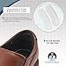 Dr. Frederick's Original Gel Heel Protectors - 12 ct - Adhesive Shoe Grips to Prevent Blisters - Pads for Loose Shoes - Cushioned Inserts for Men & Women