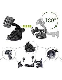 LuxeBell accessory kit for AKASO EK5000 EK7000 Action camera WIFI 4K GoPro Hero 5 sessions 5 Hero 4 3+ 3 2 1