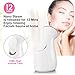 Pesonal Facial Steamer Xmayr Face Steamer for Face Hot Mist Moisturizing Cleansing Pores Facial Humidifier Hydration System Home Sauna SPA in Care Face Steamer- Pink, Bonus Face Brush