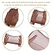 20 PCS Nylon Stretchy Material Wig Caps, PAFOWO 10 PCS Natural Beige Stocking Hair Nets & 10 PCS Light Brown Caps for Wigs Women