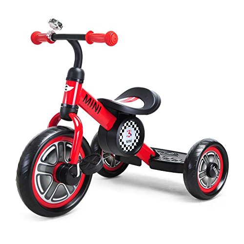 MINI Licensed Cooper Trike with Chunky 10 inch Wheels Red