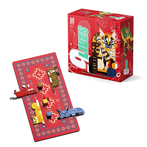 9 Lives Tricking Taking Card Game Board Game 34 Players 40