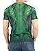 DC Comics Mens Green Lantern Suit Up Sublimated Costume T-Shirt (Small)