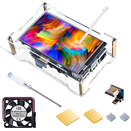 Smraza Raspberry Pi 4 Touchscreen 