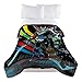 Dreamworks Form Voltron Comforter, Twin, Black/Grey/Yellow/Red/Green/Blue