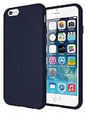 iPhone 6s Case, Diztronic Full Matte Soft Touch Slim-Fit Flexible TPU Case for Apple iPhone 6 & iPhone 6s (4.7") - Dark Navy Blue