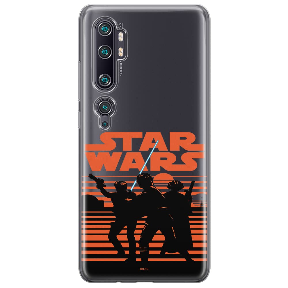 ERT GROUP mobile phone case for Xiaomi MI NOTE 10 / MI NOTE 10 PRO original and officially Licensed Star Wars pattern 026 optimally adapted to the shape of the mobile phone, partially transparent