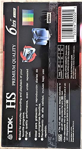 1 TDK+T120HS+Standard+Discontinued+Manufacturer