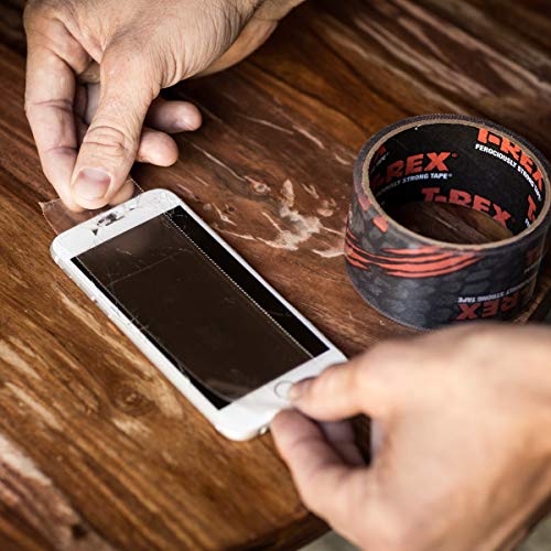 T-REX Ferociously Strong Clear Repair Tape, 1.88 Inches x 9 Yards, 241535 - Thumbnail 2