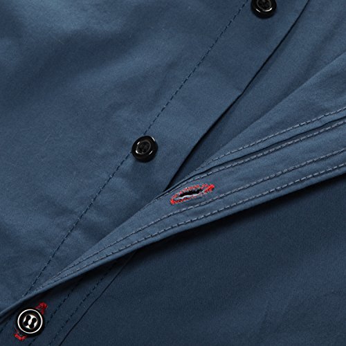 K-Men-Mens-Quick-Dry-LongShort-Sleeve-Fishing-Shirts-for-Work-Travel-Military