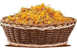 Dried Calendula Flower | Pot Marigold | Floral Pieces for Decoration & Craft - 100 Gram