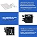 Win Air Ultra Quiet Ventilation Fan Bathroom Exhaust Fan (70CFM/0.3Sone) with 4 Inch Duct Size