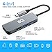 Updated 2021 Version USB C Hub for Nintendo Switch, 4-in-1 USB C Adapter with 4K USB C to HDMI, USB 3.0 and 2.0 Ports, MacBook Pro 2016/2017/2018/2019, ChromeBook, XPS, and More