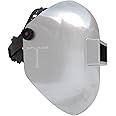 Tefuawe Chopped Fiberglass Sugar Scoop Welding Helmet, Medium Cut Top and Bottom Pipeline Welding Hood