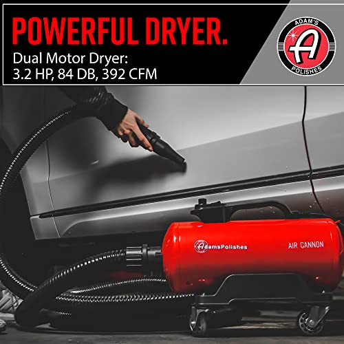 Adam's Air Cannon Car Dryer Blower Powerful Detailing Wash Filtered