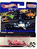 2011-2012 Hot Wheels IZOD Indy Car series 1:64 scale (3 inch) die cast #67 Sarah Fisher (pink)