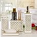 Diamond Lattice Soap Dish for Bathroom (5.3