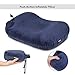 NEX Inflatable Camping Pillow, Ergonomically Designed Air Pillow for Camping, Travelling, Business Trips, Backpacking or Taking a Nap
