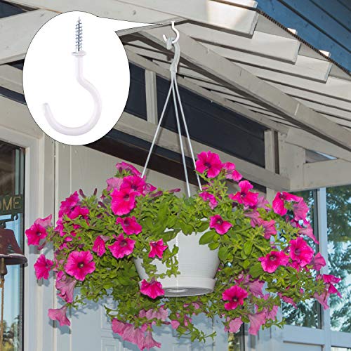 TUPARKA 10PCS Ceiling Hooks Heavy Duty Plant Hooks Screw Hook for
