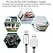 Ailun USB Cable Micro USB Cable 3Pack 3ft 6ft 10ft High Speed 2.0 USB A Male to Micro USB Sync Charging Nylon Braided Cable for Smartphone Tablets Various Lengths Silver and Blackwhite