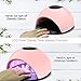 UV LED Nail Lamp for Gel - 72W LED Nail Dryer with AUTO Sensor & 4 Timer, UV Gel Curing Lamp for Polish Nails and Toe Nail Curing Light, for Salon & Home, Pink