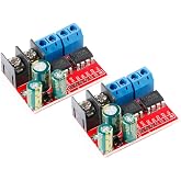 EC Buying 2Pcs 5A Dual DC Motor Drive Controller Module Stepper Motor Double H Bridge PWM Speed Control Relay Light Bar Remote Control 3V-14V ZK-5AD