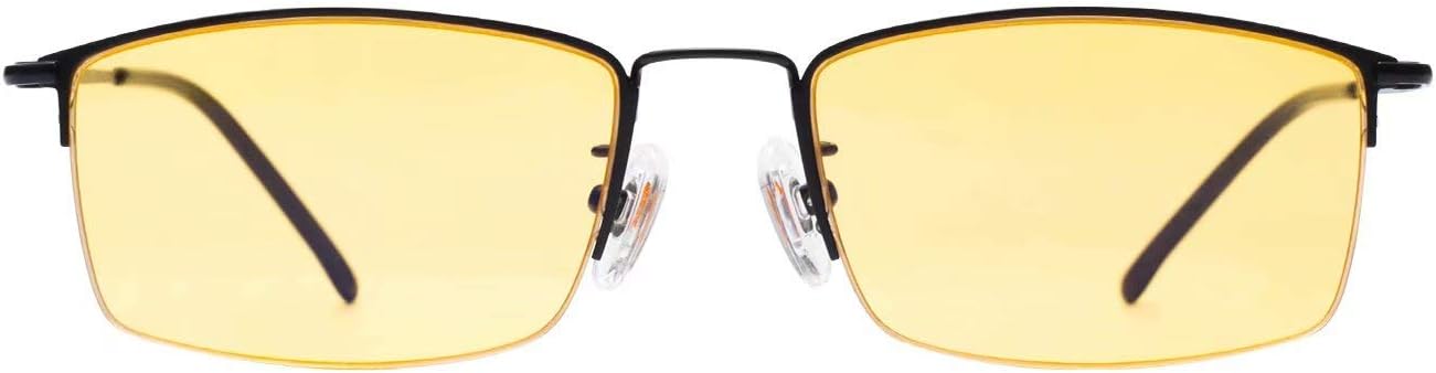 JO Light Weight Titanium Frame Zeiss Lens Blue Light Blocking Glasses Computer Game Glasses for Men and Women