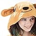Emolly Fashion Adult Kangaroo Animal Onesie Costume Pajamas for Adults and Teens (X-Large, Kangaroo) Orange