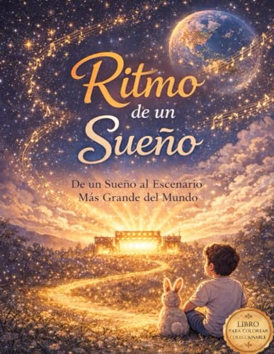 Ritmo de un Sueño: Libro para Colorear Coleccionable — De un Sueño al Escenario Más Grande del Mundo