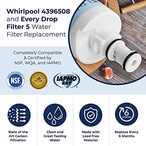 Pureline EDR5RXD1 & 4396508 Whirlpool Refrigerator Water Filter