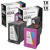 LD Remanufactured Replacement for HP 65 / 65XL Set of 2 High Yield Black & Tri-Color Ink Cartridges for use in DeskJet 2652, 3720, 3730, 3732, 3752, 3755 & 3758