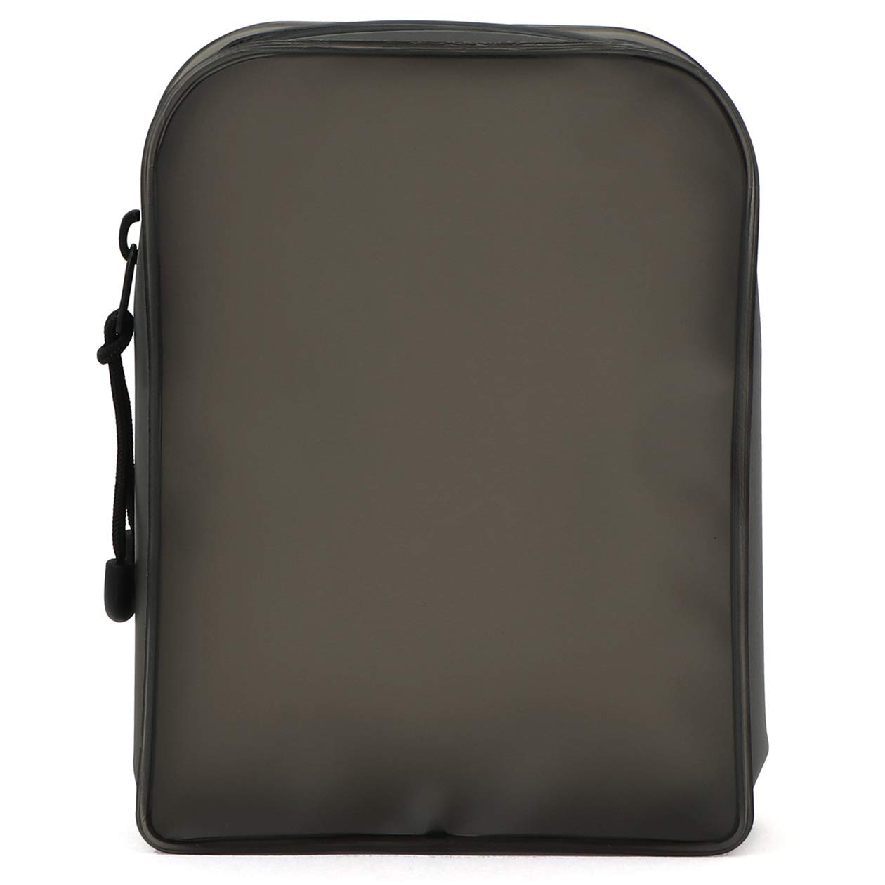 MUJI TPU Selfsupporting cosmetics pouch L Black 12 x 18.5