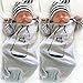 FEITONG Newborn Infant Baby Boys Long Sleeve Print Gowns (6 Months, Gray)