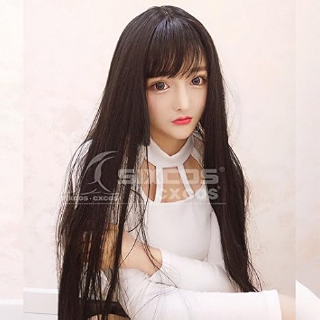 Hime Grades Suites Hime Cut Long Straight Hair Wig Korean Air