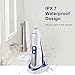 Asrisuk Water Flosser A2 - Inductive Charging - Cordless Freedom - Rechargeable Waterproof Oral Irrigator - Dental Hygiene Tool Care - Portable Travel 4 Tips