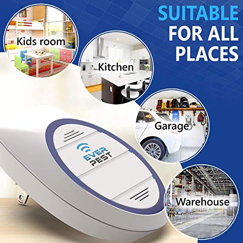 Ultrasonic Pest Control Repeller Repel Rodents, Ants, Cockroaches Get