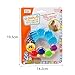 Baby Teether Rings  Activity Sensory Rattle Toy  Soft Water Filled Caterpillar Links
