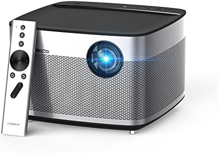 XGIMI H1 DLP Projector 300" Display Home Theater Native HD 1080P Support 4K 3D 900ANSI Lumens with Harman Hardon Stereo-Lightwish
