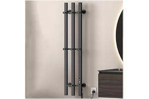 Towel Warmer | Built-in Timer with Led Indicators | Timer Modes: 1 H to 24 H, ON/Off | Temperature 30 to 70 °C (86 to 155 °F)