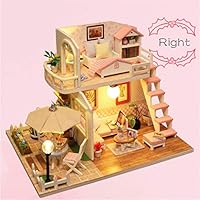 como decorar una casa de muñecas de madera