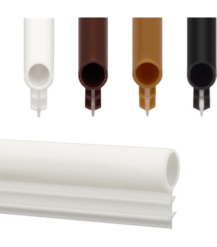 Window Weatherstrip Seal 5/16" Bulb Bubble Kerf Ount 4 Colors & 6