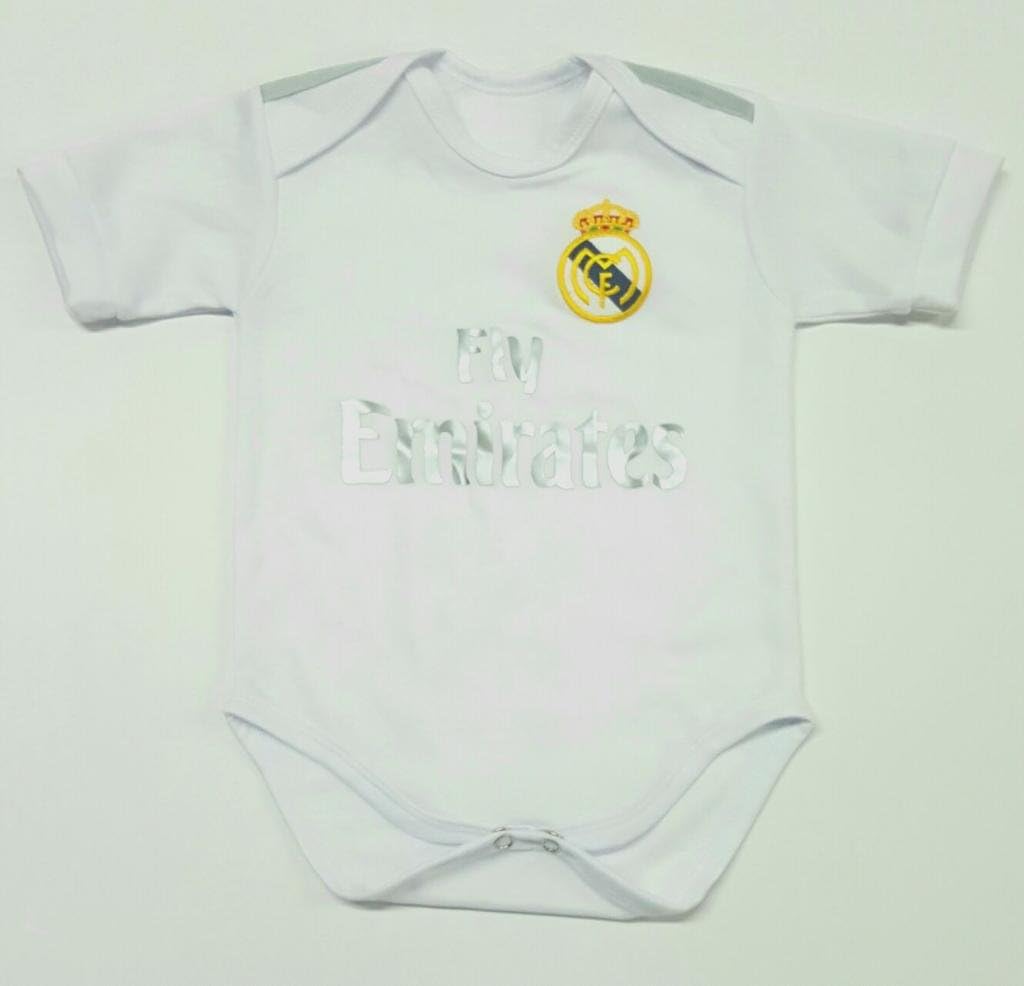 Real Madrid Baby Onesies Jersey size 9-12 months