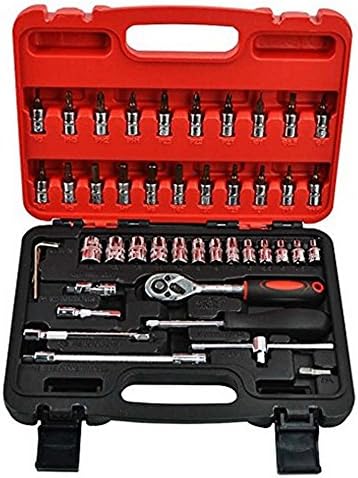 46pcs Auto Repair Tool Combination Package Socket Wrench