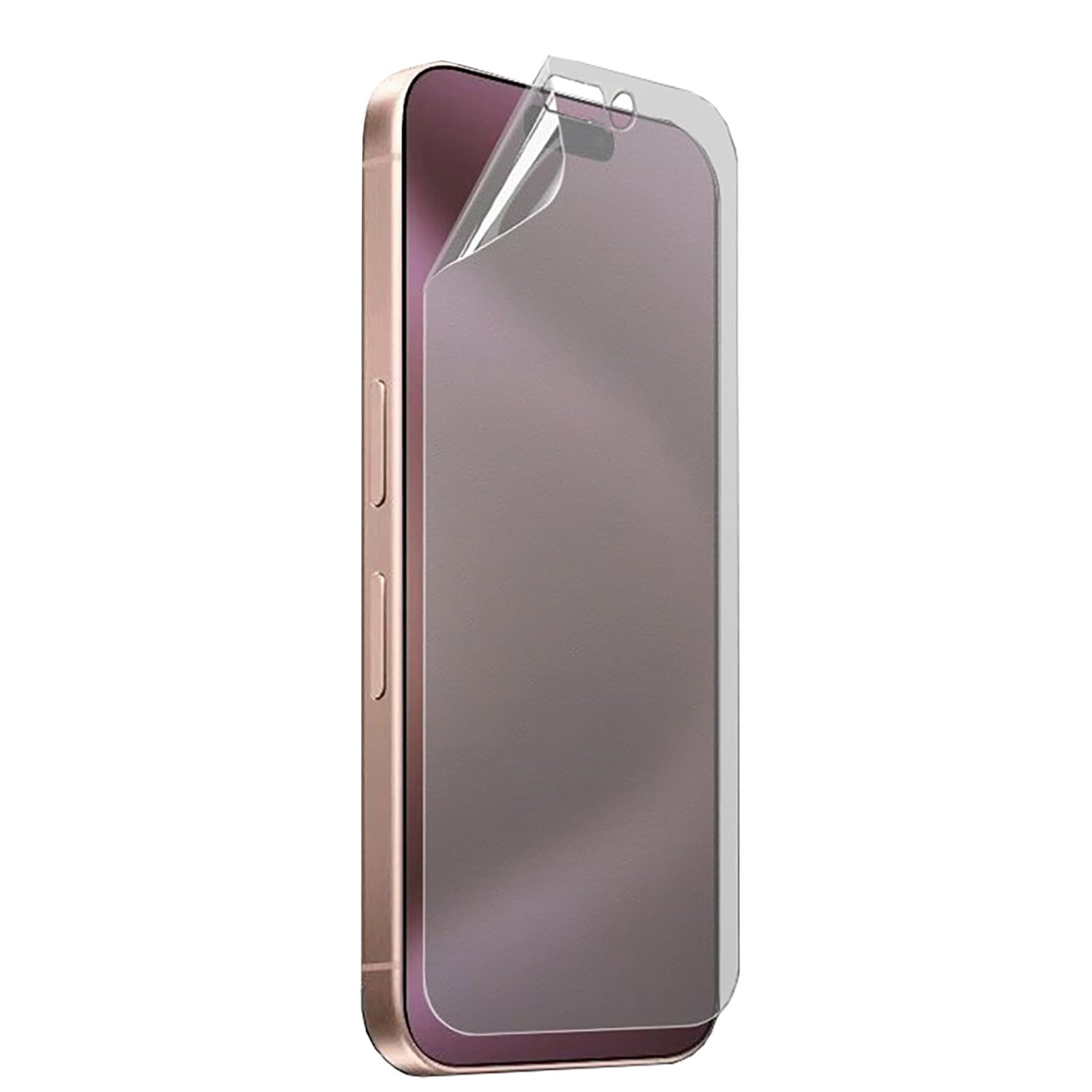 Photo 1 of ISARVIQUE Matte Hydrogel Film Screen Protector for iPhone 16 Pro[6.3 inch], Soft TPU Transparent Protective Screen Protector Film -Matte Films Anti fingerprints -Not Tempered Glass -3 Packs