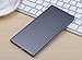 Walma New Ultra-thin Metal Case 20000mAh Polymer Battery Charger Dual USB Power Bank (Black)