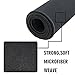 Large Mouse Pad Size 23.6” x 11.8” x 0.12” FORITO 3mm Thick Non Slip Rubber Base Extended Large Mouse Pad with Carrying Bag (Black)