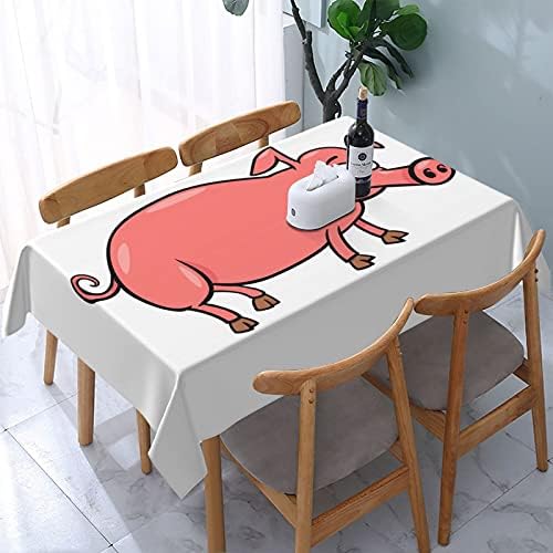 Amazon テーブルクロス 長方形 ピンク 豚 イノシシ柄 キャラクター テーブルカバー 撥水 北欧 和風 防水 防油 おしゃれ 137 1cm 飾りクロス ダイニング レストラン 家庭用 プレゼント Choujj テーブルクロス オンライン通販