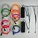 TGHCP-10x3FT Neon Glowing EL Wire Kits(10 Colors)